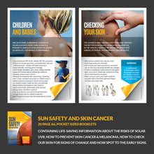 Melanoma & Skin Cancer Prevention & Early Detection Awareness Booklets (box of 320)