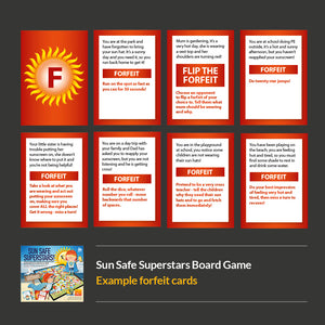 Sun Safe Superstars Board Game